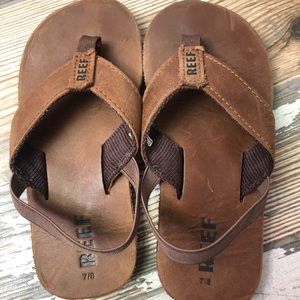 Reef Little Leather Smoothy 7/8 toddler